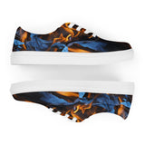 I'm's On Fire Lace-Up Canvas Shoes