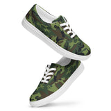 I'm's The Pink in This Camo World Lace-Up Canvas Shoes