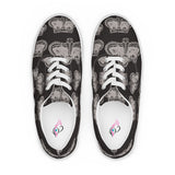 I'm's Curvy Queen Lace-Up Canvas Shoes