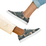 I'm's Wanted Thick or Thin Lace-Up Canvas Shoes