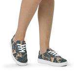 I'm's Wanted Thick or Thin Lace-Up Canvas Shoes