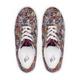 I'm's A Rebel Lace-Up Canvas Shoes