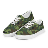 I'm's The Pink in This Camo World Lace-Up Canvas Shoes