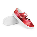 I'm's Bloody Perfect Lace-Up Canvas Shoes