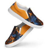 I'm's On Fire Slip-On Canvas Shoes