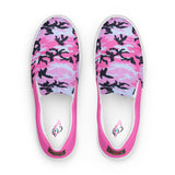 I'm's The Pink in This Camo World Slip-On Canvas Shoes