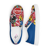 I'm's Stop Judging Slip-On Canvas Shoes