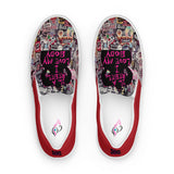 I'm's A Rebel Slip-On Canvas Shoes