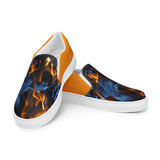 I'm's On Fire Slip-On Canvas Shoes