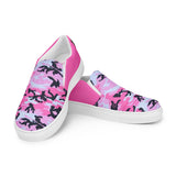 I'm's The Pink in This Camo World Slip-On Canvas Shoes