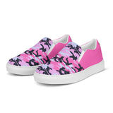 I'm's The Pink in This Camo World Slip-On Canvas Shoes