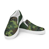 I'm's The Pink in This Camo World Slip-On Canvas Shoes