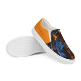 I'm's On Fire Slip-On Canvas Shoes