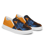 I'm's On Fire Slip-On Canvas Shoes