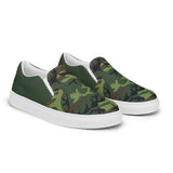 I'm's The Pink in This Camo World Slip-On Canvas Shoes