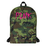 I'm's The Pink In This Camo World Backpack