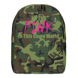 I'm's The Pink In This Camo World Minimalist Backpack