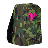 I'm's The Pink In This Camo World Minimalist Backpack