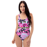 I'm's The Pink In This Camo World One-Piece Swimsuit