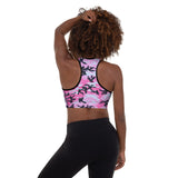 I'm's The Pink In This Camo World Padded Sports Bra