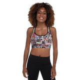 I'm's A Rebel Padded Sports Bra