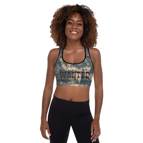 I'm's Wanted Thick or Thin Padded Sports Bra