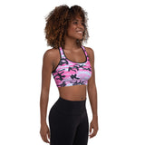 I'm's The Pink In This Camo World Padded Sports Bra