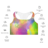 I'm's Note To Self Padded Sports Bra