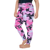 I'm's The Pink in This Camo World Curvy Leggings