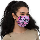 I'm's The Pink In This Camo World Premium face mask