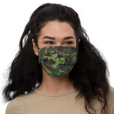 I'm's The Pink In This Camo World Premium face mask