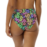 I'm's Color of Money Recycled High-Waisted Bikini Bottom