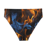 I'm's On Fire Recycled High-Waisted Bikini Bottom