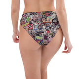 I'm's A Rebel Recycled High-Waisted Bikini Bottom