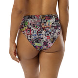 I'm's A Rebel Recycled High-Waisted Bikini Bottom