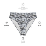 I'm's Sooo Money Recycled High-Waisted Bikini Bottom