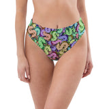 I'm's Color of Money Recycled High-Waisted Bikini Bottom