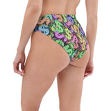 I'm's Color of Money Recycled High-Waisted Bikini Bottom