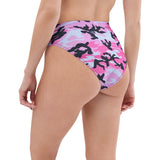 I'm's The Pink in This Camo World Recycled High-Waisted Bikini Bottom