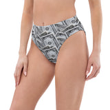 I'm's Sooo Money Recycled High-Waisted Bikini Bottom