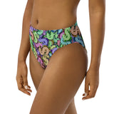 I'm's Color of Money Recycled High-Waisted Bikini Bottom