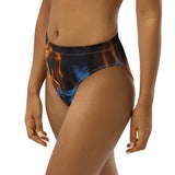 I'm's On Fire Recycled High-Waisted Bikini Bottom