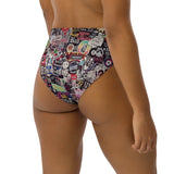 I'm's A Rebel Recycled High-Waisted Bikini Bottom