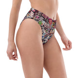 I'm's A Rebel Recycled High-Waisted Bikini Bottom