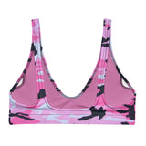 I'm's The Pink In This Camo World Recycled Padded Bikini Top