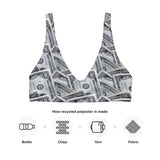 I'm's Sooo Money Recycled Padded Bikini Top