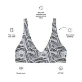 I'm's Sooo Money Recycled Padded Bikini Top