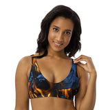 I'm's On Fire Recycled Padded Bikini Top