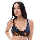 I'm's On Fire Recycled Padded Bikini Top