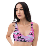 I'm's The Pink In This Camo World Recycled Padded Bikini Top